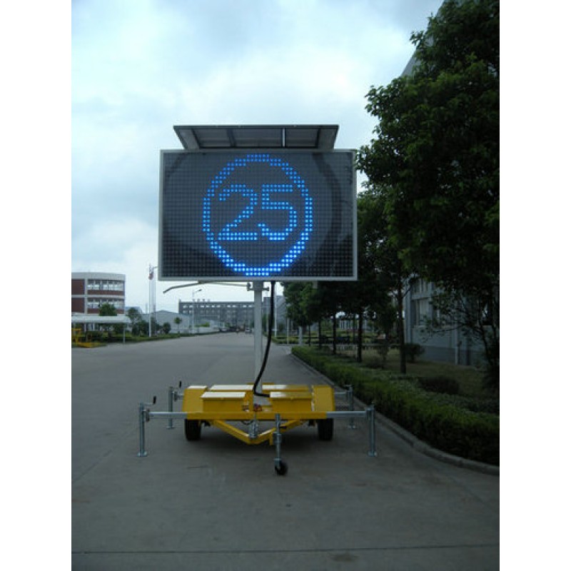 VMS Trailer Factory - LED Sign 400 Amber Color Display