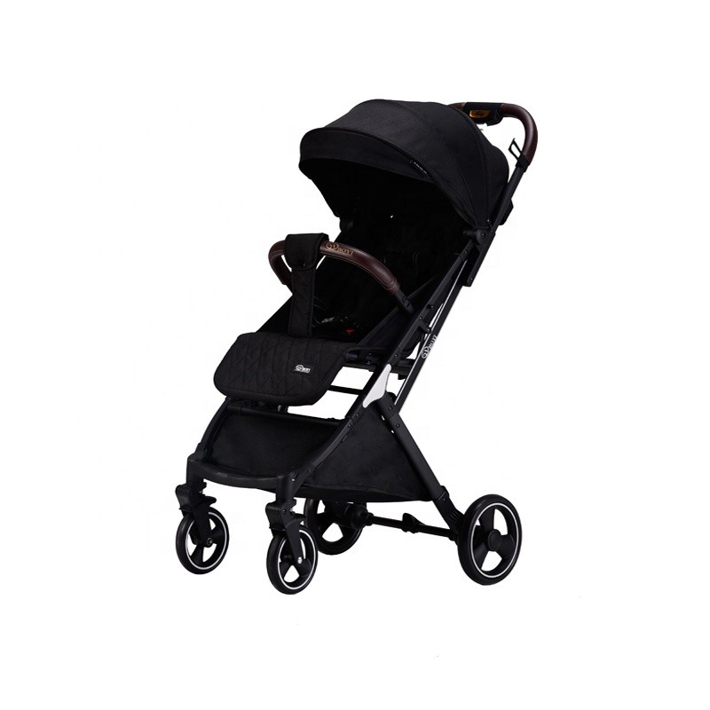 Large Wheel Stroller Supplier - Large Wheel One Hand Auto Folding