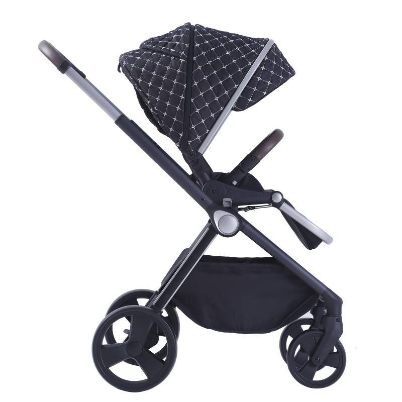 Deluxe Stroller Supplier - Popular Deluxe Aluminum 3-in-1 Reversible