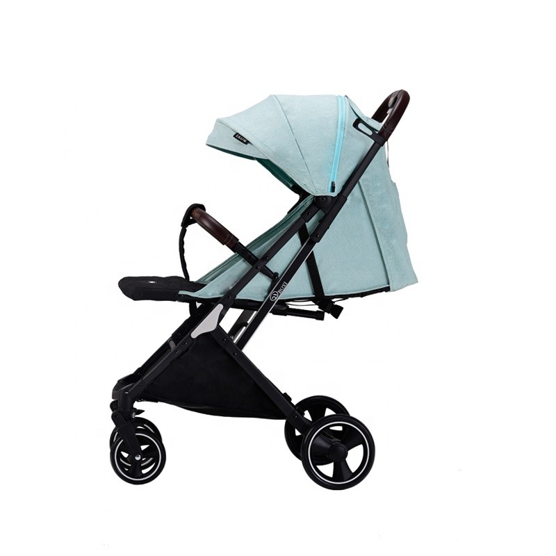 Large Wheel Stroller Supplier - Large Wheel One Hand Auto Folding