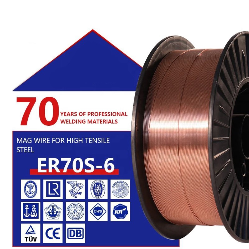TIG Welding Wire Factory - Atlantic CHW-50C6SM ER70S-6 Solid Copper
