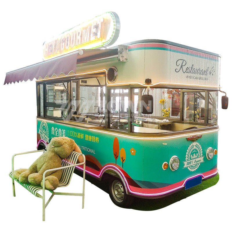 Food Truck Supplier - High Quality Wheeled Ice Cream