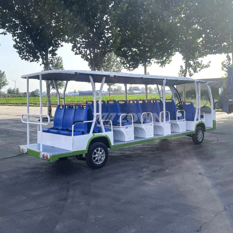 Electric Shuttle Bus Factory - Hot Sale White 8-23 Seats