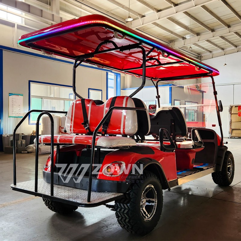 Golf Buggy Manufacturer - 2024 Pure Electric Red
