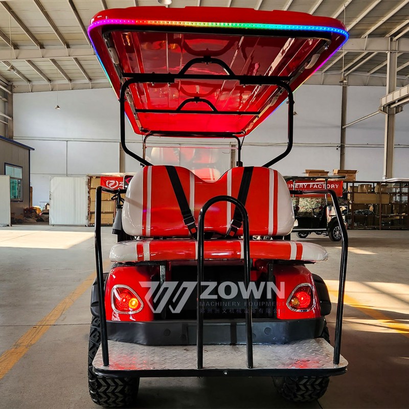 Golf Buggy Manufacturer - 2024 Pure Electric Red
