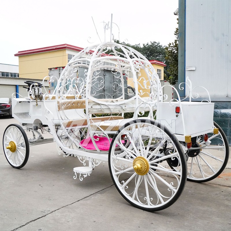 Electric Carriage Factory - Cinderella Pumpkin White