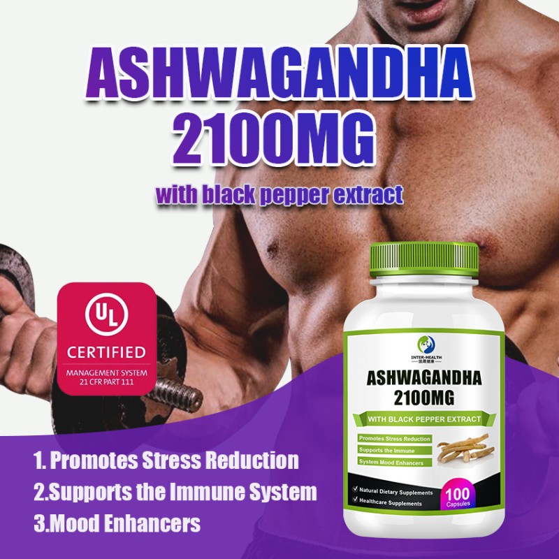 Private Label Herbal Supplements 10% Ashwagandha Root Extract Ashwagandha Tablets