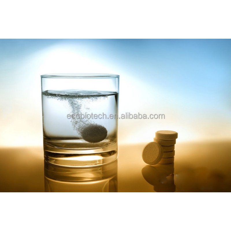 Ausreson Iron Effervescent Tablets OEM Multivitamins Iron Calcium Zinc Vitamin C Iron Effervescent Tablets