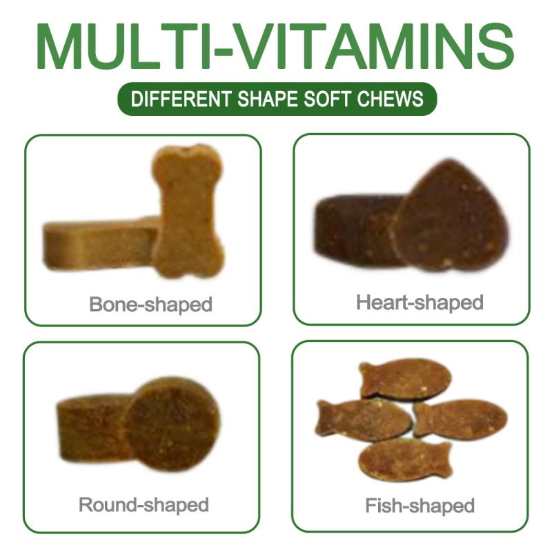 Pet Vitamin Supplement Chewable Multivitamin Mineral Dog Multivitamin Pet Health Supplement