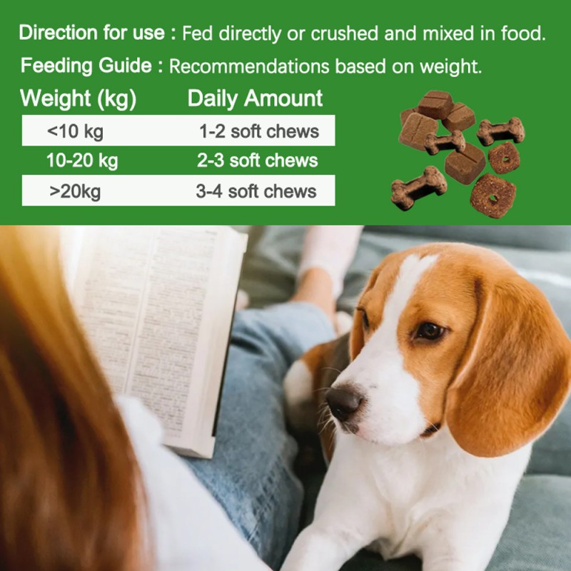 Pet Food Chondroitin Hip Joint Pet Vitamin Support Health Immune Dog Multivitamin Supplement