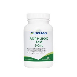 Ausreson Alpha Lipoic Acid Supplement 99% Raw Materials ALA 600mg Alpha Lipoic Acid Capsules