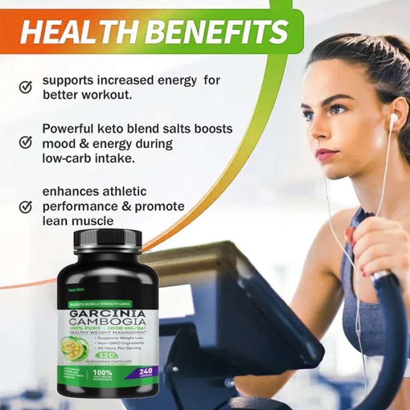 Ausreson HCA Capsule Garcinia Cambogia Extract Slim Pills Supplement OEM Body Care HCA Capsule