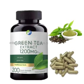 Fat Burner Supplement Green Tea Extract Egcg Slimming l Carnitine Matcha Green Tea Capsules