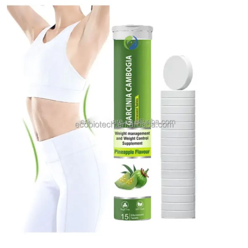 Ausreson Garcinia Cambogia Extract Tablets Supplements Detox Garcinia Cambogia Effervescent Tablet