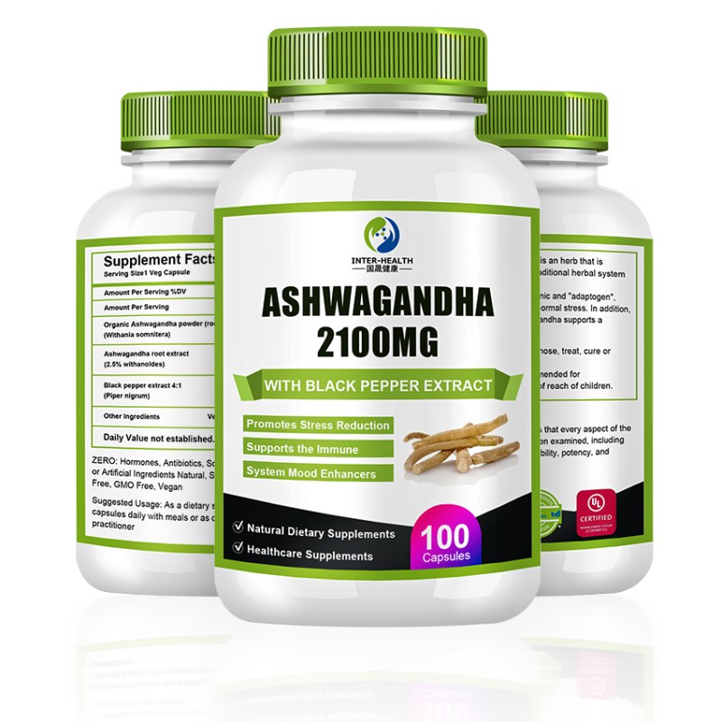 Private Label Herbal Supplements 10% Ashwagandha Root Extract Ashwagandha Tablets