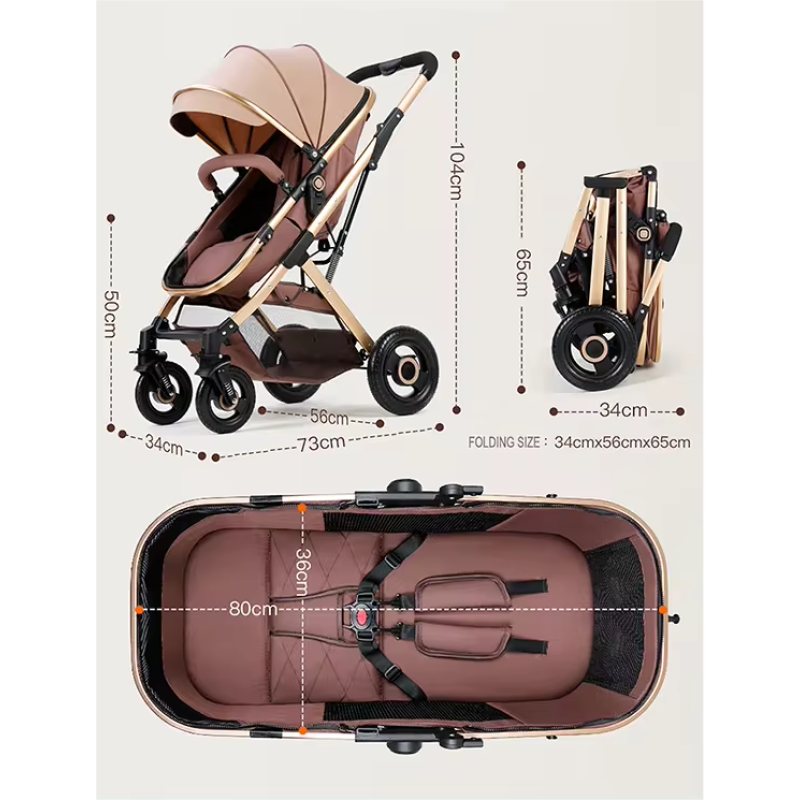 Multi-functional Stroller Factory - High Quality 3-in-1 Multi-functional