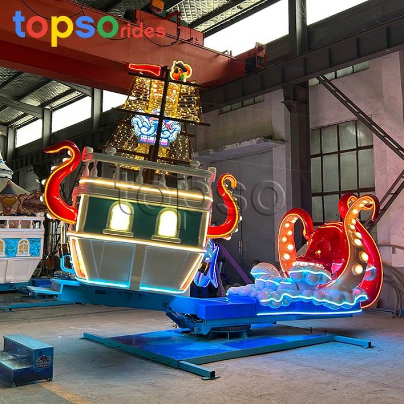 Spin Sliding Manufacturer - 16 Seats Spin Sliding Helicopter Octopus
