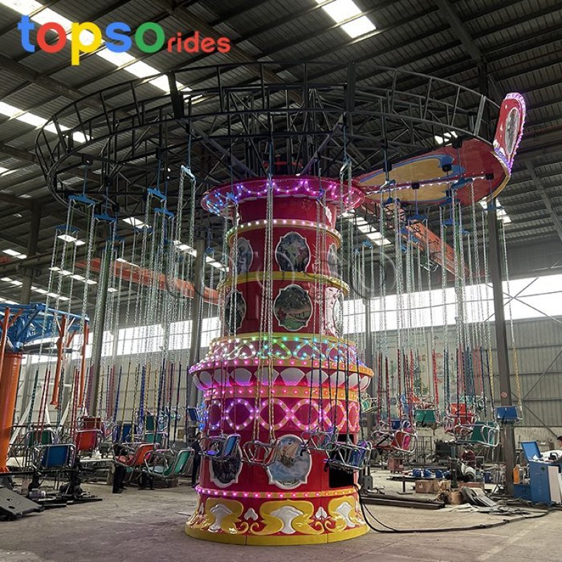 Commercial Ride Manufacturer - Topso Outdoor Park 36 Seat Steel