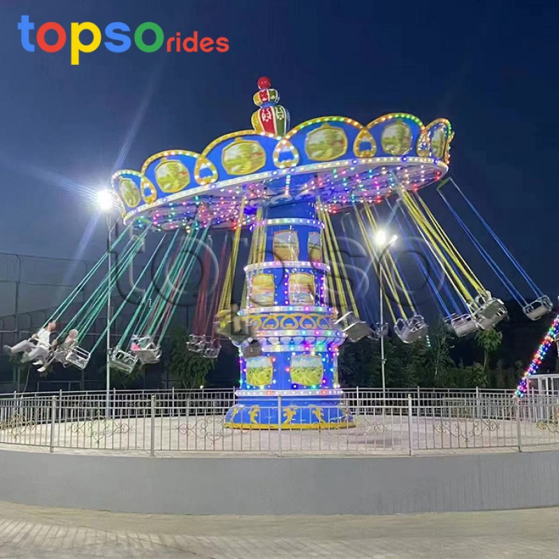 Flying Chair Ride Manufacturer - 24 Seat Outdoor Amusement Park