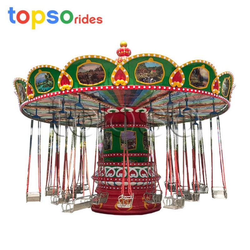 Swing Ride Manufacturer - Thrilling 24-Seats Outdoor Swing Flying