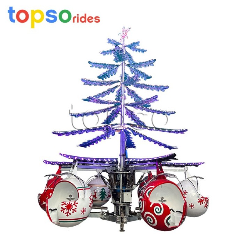 Fiberglass Ride Factory - Portable Self-Control Fiberglass Christmas