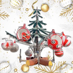 Theme Park Factory - Christmas Tree Themed Outdoor Ride Amusement