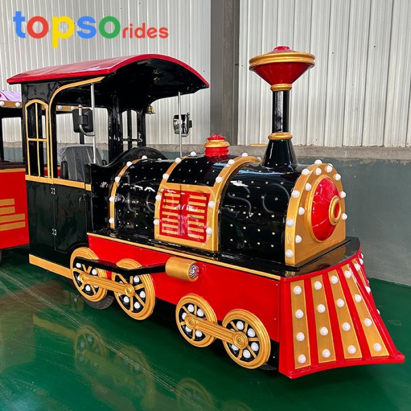 Tourist Train Manufacturer - 27 Seats Trackless Train Sightseeing