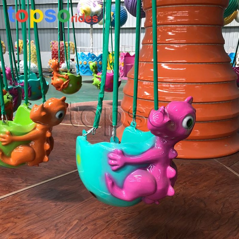 Kids Dinosaur Factory - Kids Dinosaur Park Rotating Flying Chair