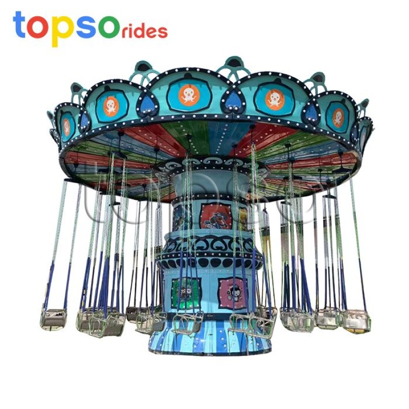 Swing Ride Manufacturer - Thrilling 24-Seats Outdoor Swing Flying