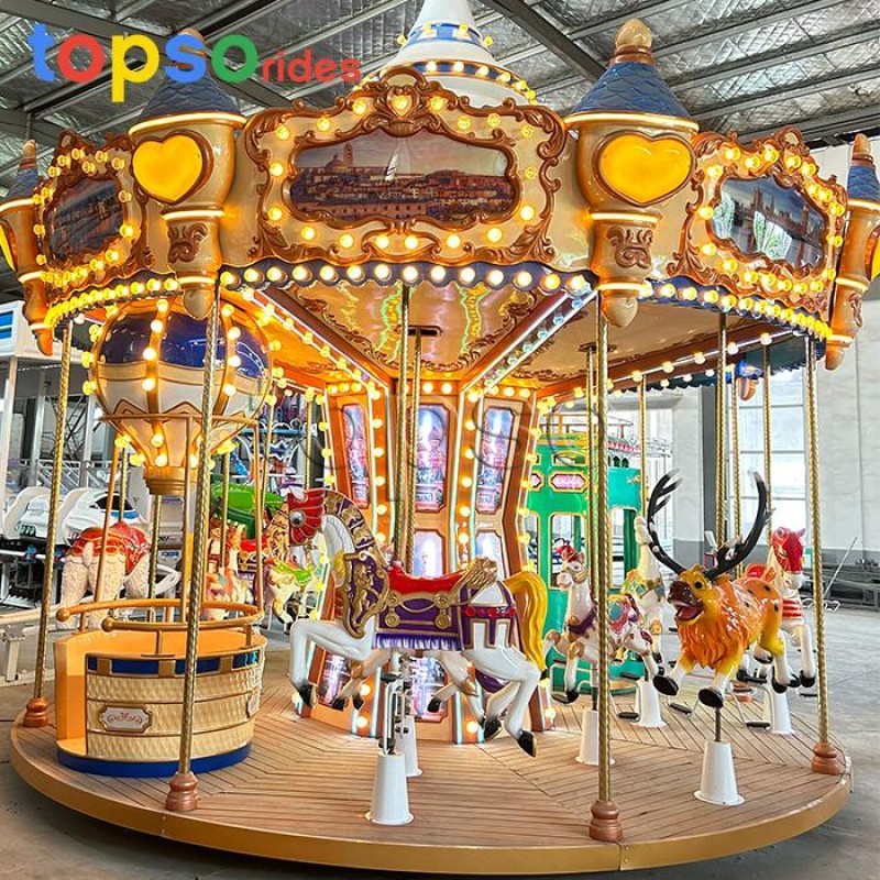 Commercial Carousel Factory - Commercial 16 Seats Classic European