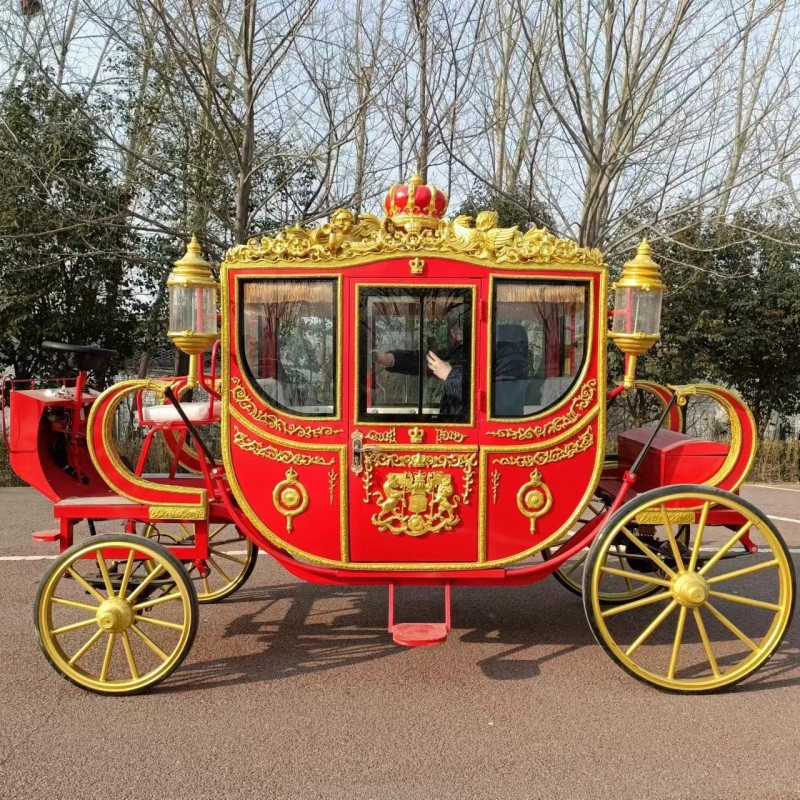 Gold Carriage Factory - Royal 8 Horse Electric