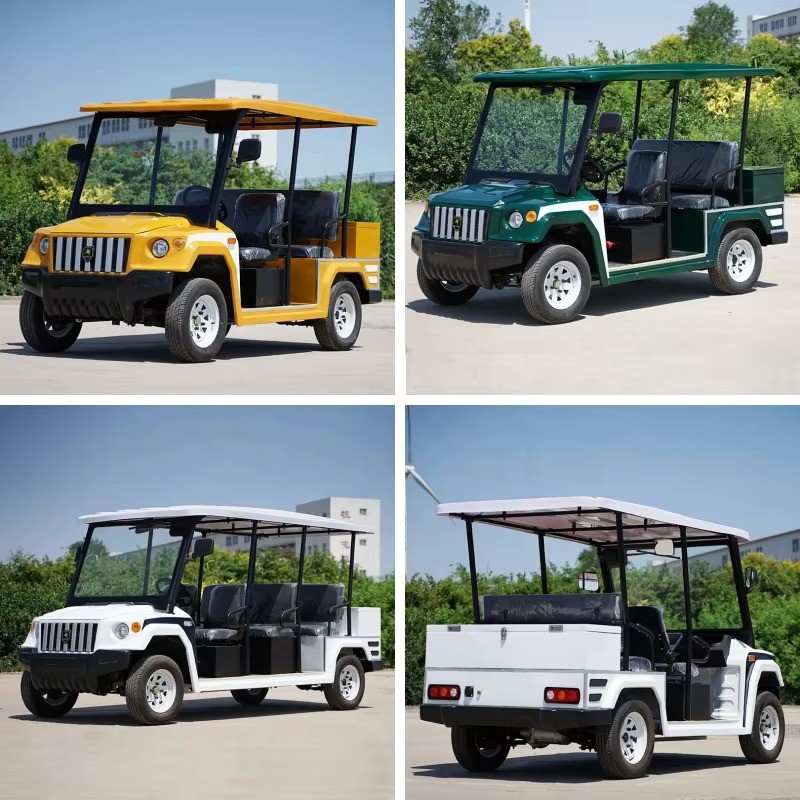 Golf Cart Manufacturer - 48V 6 Seater Electric Cart