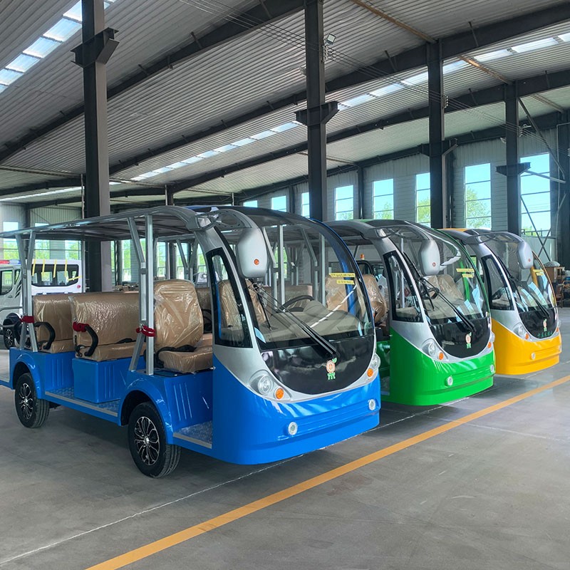 Golf Car Factory - 8 Person Folded Back