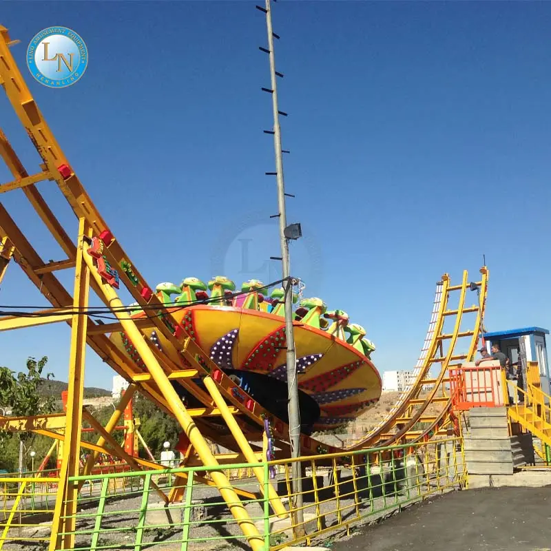 Flying UFO Ride Manufacturer - Small Business Amusement Equipment