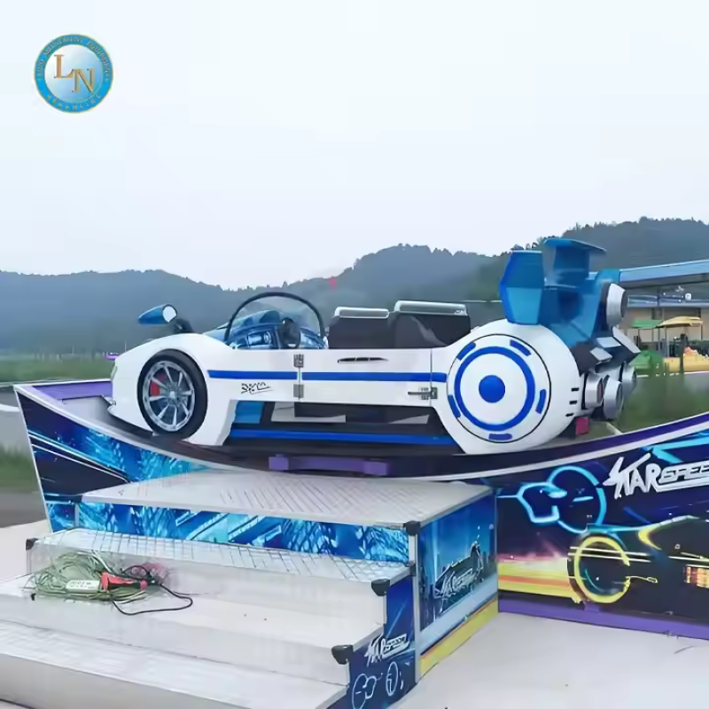 Spin Car Factory - Trailer Mounted Flying Car Amusement Equipment