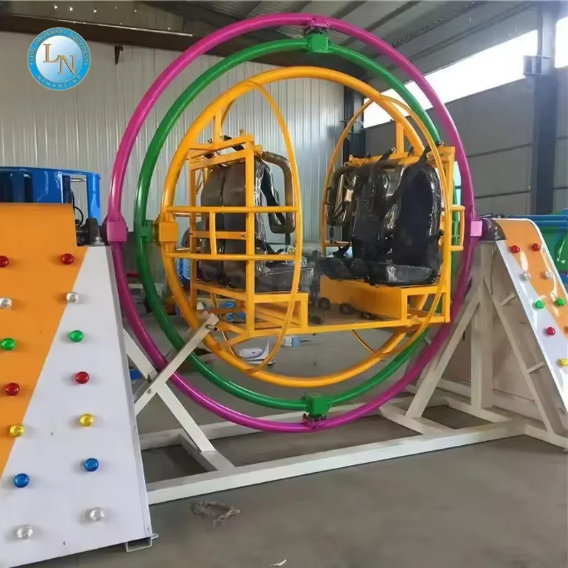 Crazy Dance Factory - Disco Tagada Turntable Amusement Ride