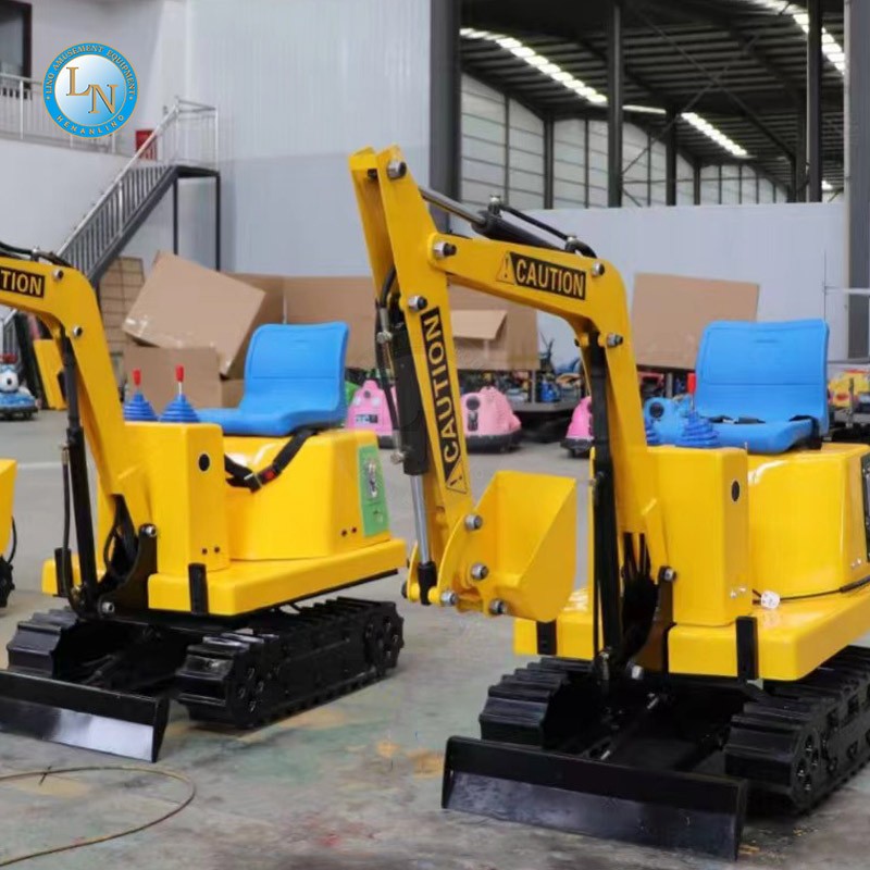 Excavator Ride Factory - Mall Shoppers Amusement Park Equipment