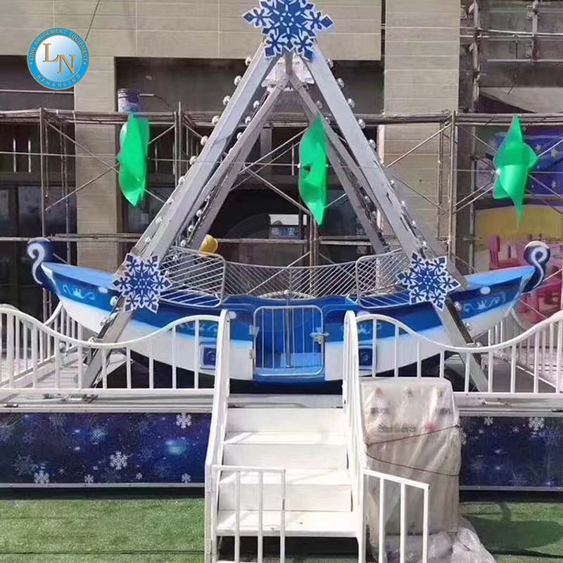 Pirate Ship Factory - Trailer Mounted Mobile Carnival Ride