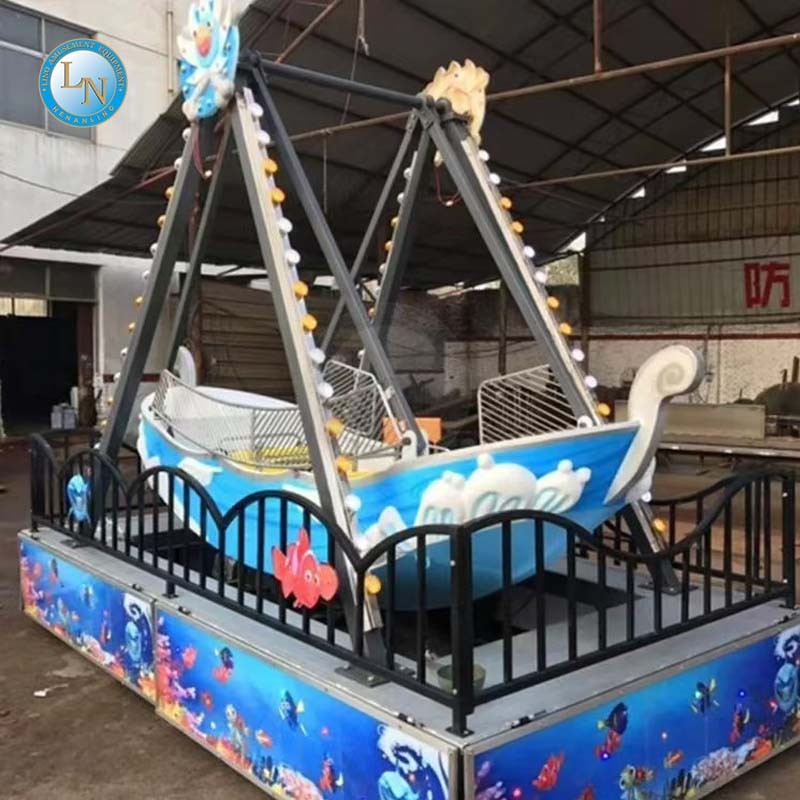 Pirate Ship Factory - Swing Viking Boat Playground Equipment