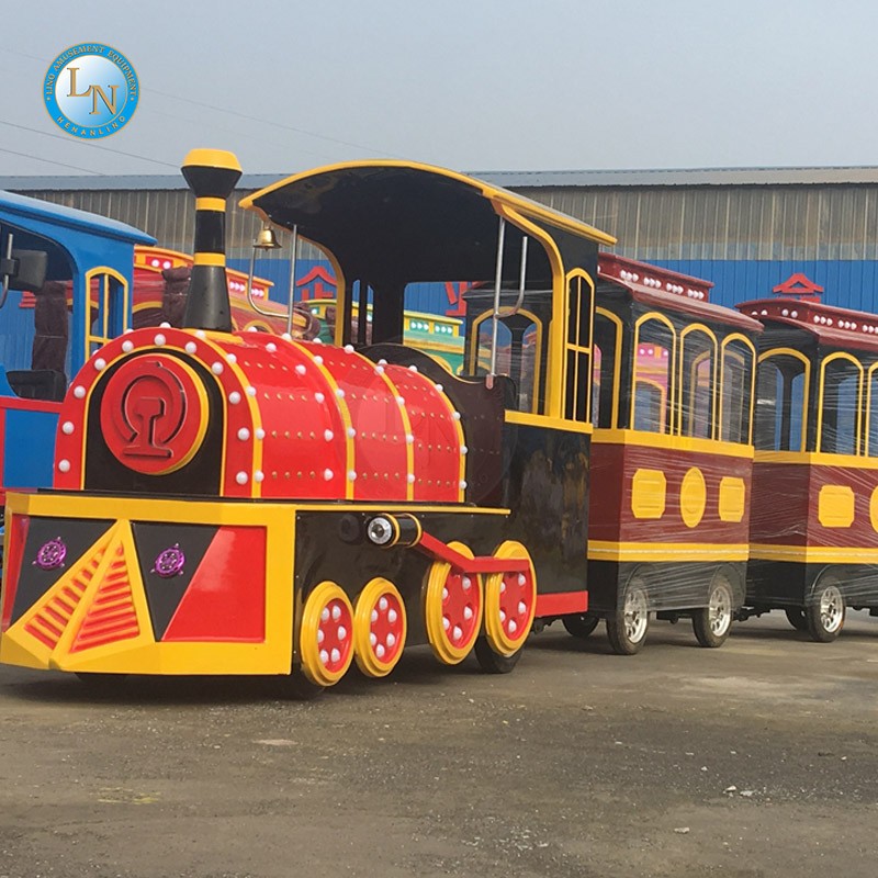 Elephant Train Manufacturer - 14 Seats Animal Funfair Ride Equipment