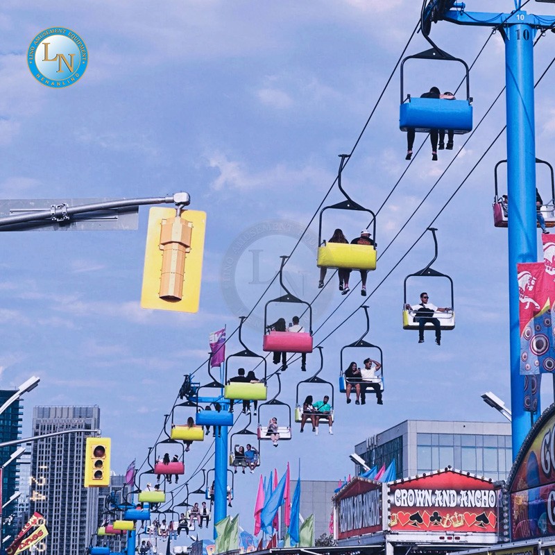 Chairlift Factory - 2 Seat Fix Grip Scenic Area Equipment