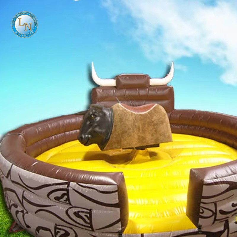 Rodeo Bull Factory - Carnival Cowboy Mechanical Inflatable Game