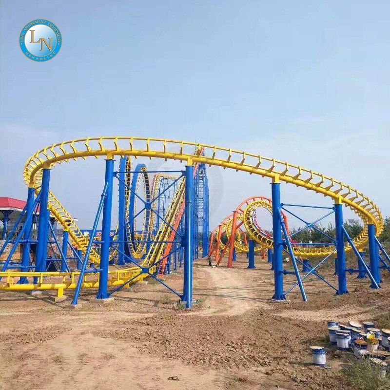 Roller Coaster Factory - Large Overlapping Thrill Fairground