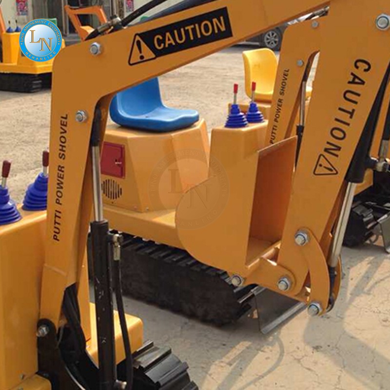 Mini Excavator Ride Factory - Hydraulic Kids Playground Equipment