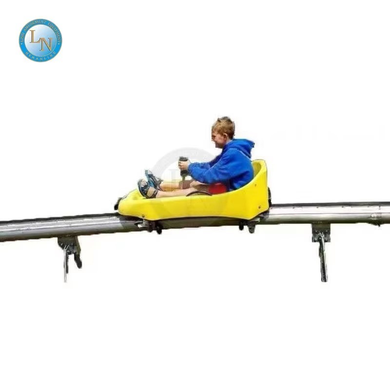 Grass Skiing Ride Factory - Hillside Grassland Sliding Equipment