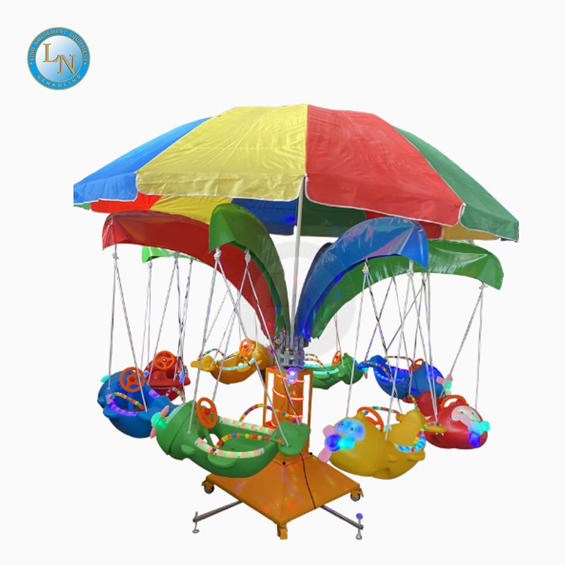 Electric Swing Factory - Flying Fish Rotary Chair Outdoor Commercial