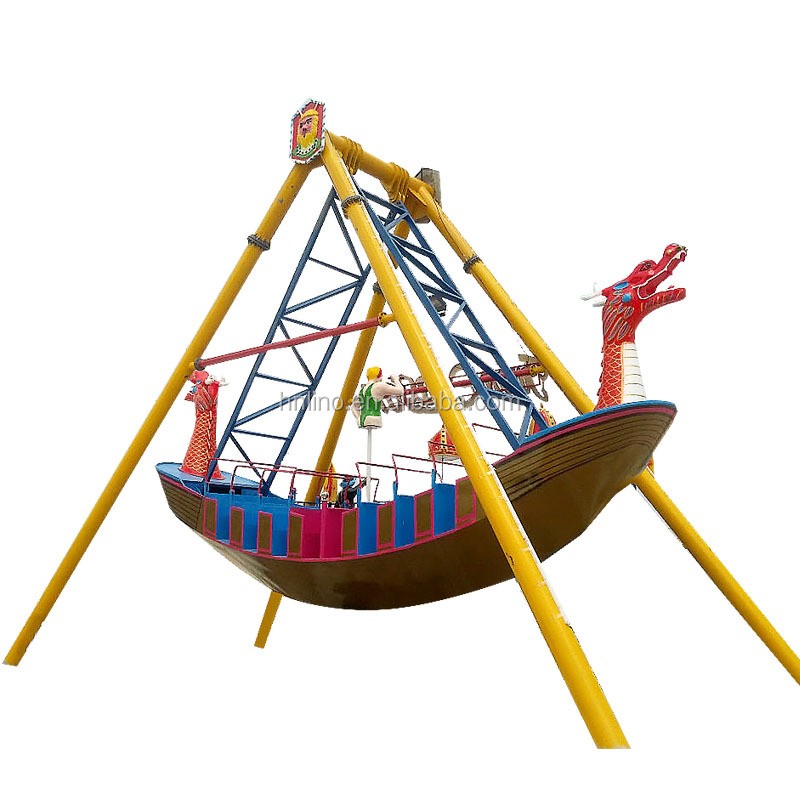 Mini Pirate Ship Manufacturer - Viking Boat Kids Playground Equipment