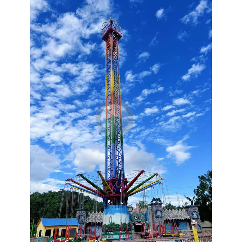 Drop Tower Factory - OEM Custom Rotary Drop Tower Amusement Ride