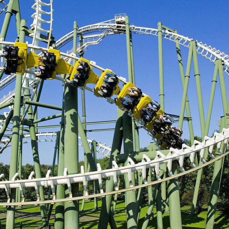 Dragon Coaster Factory - Luna Park Electric Train Attraction