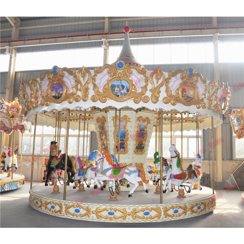 Carousel Manufacturer - Portable Carnival Amusement Park Ride